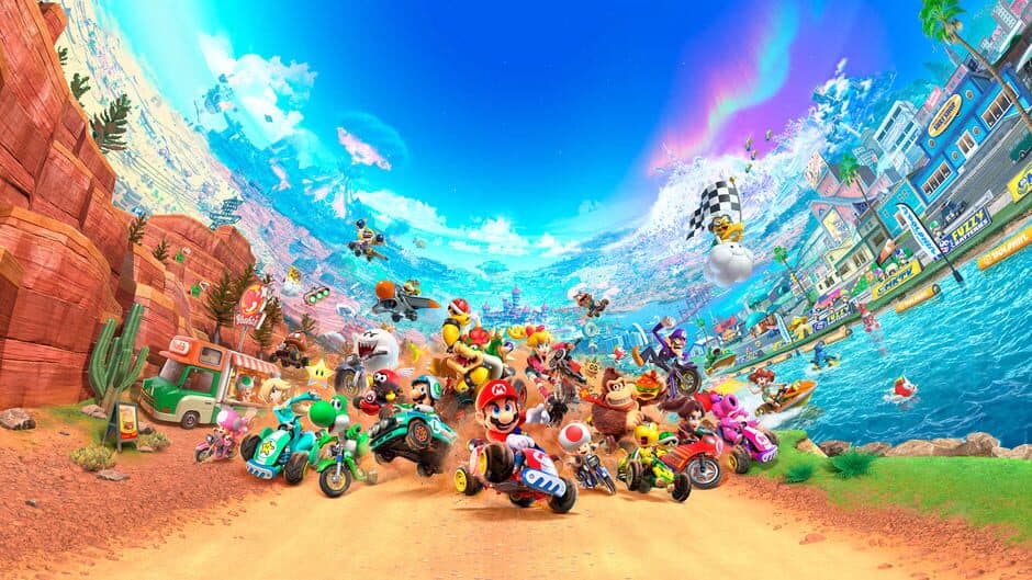 Mario Kart World artwork 2