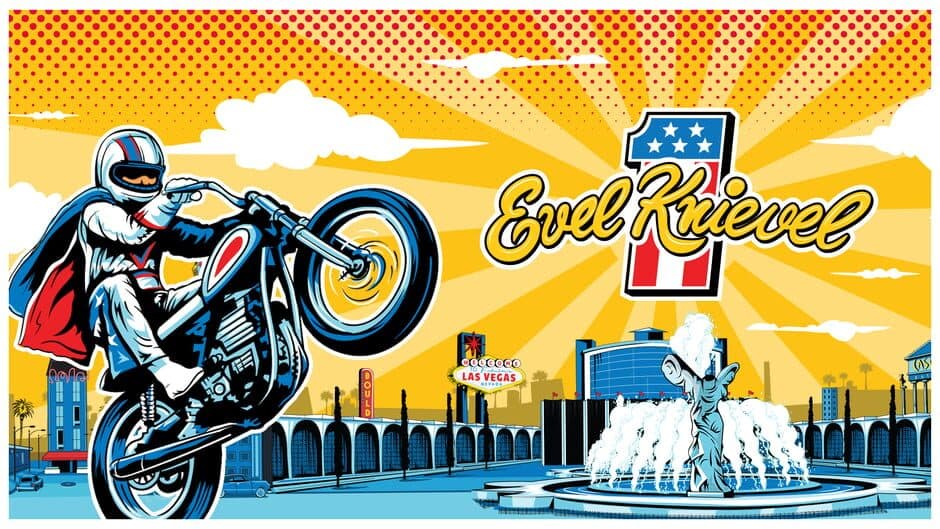 Evel Knievel artwork 1