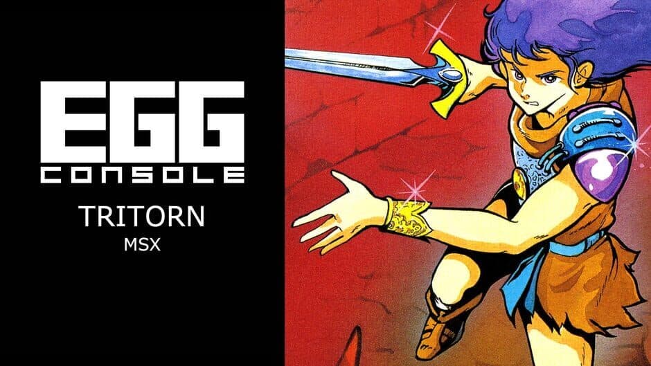 Eggconsole Tritorn MSX artwork 1