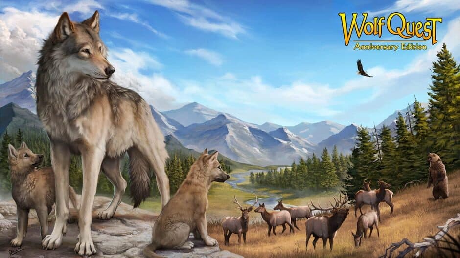 WolfQuest: Anniversary Edition artwork 1