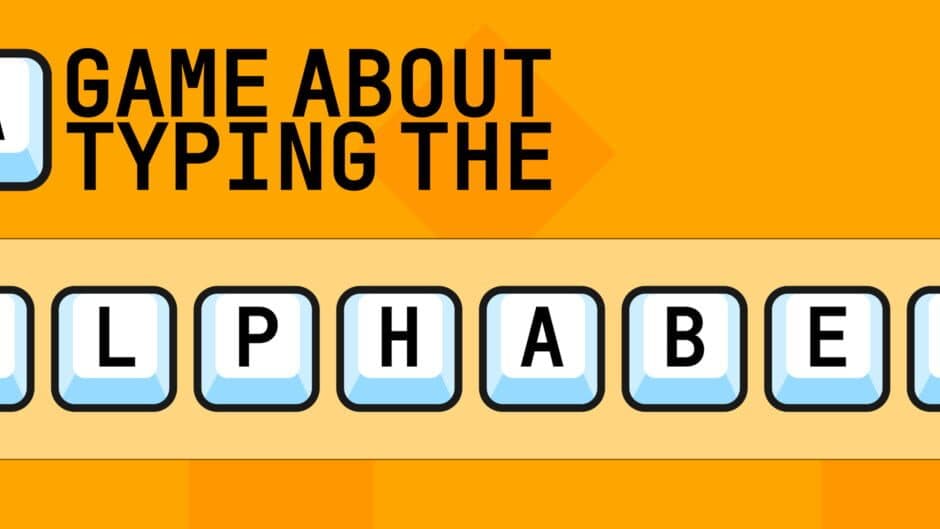 A Game About Typing The Alphabet artwork 1