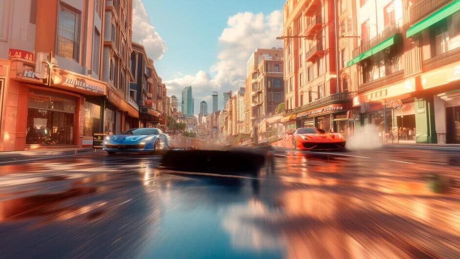 Car Street artwork 1