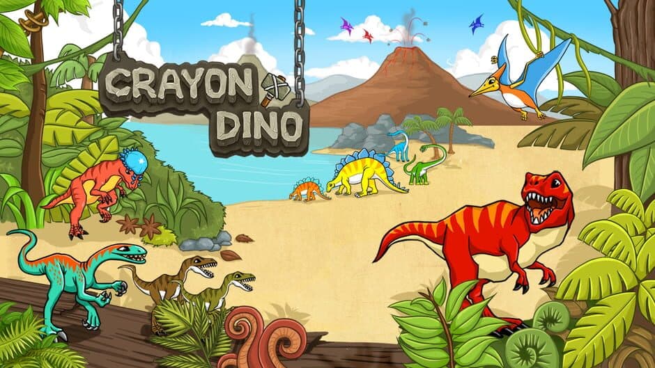Crayon Dino artwork 1