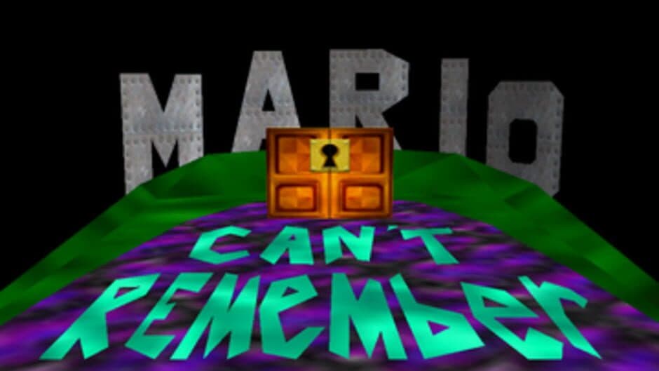 Mario Can't Remember artwork 1