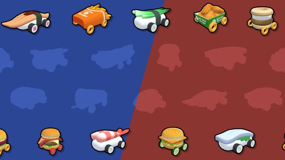 Sushi vs. Burger Race artwork 1