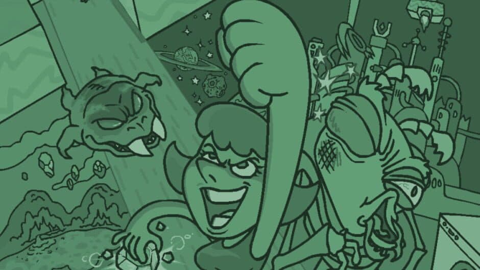 Leslie & Brianne's Galactic Rampage artwork 1