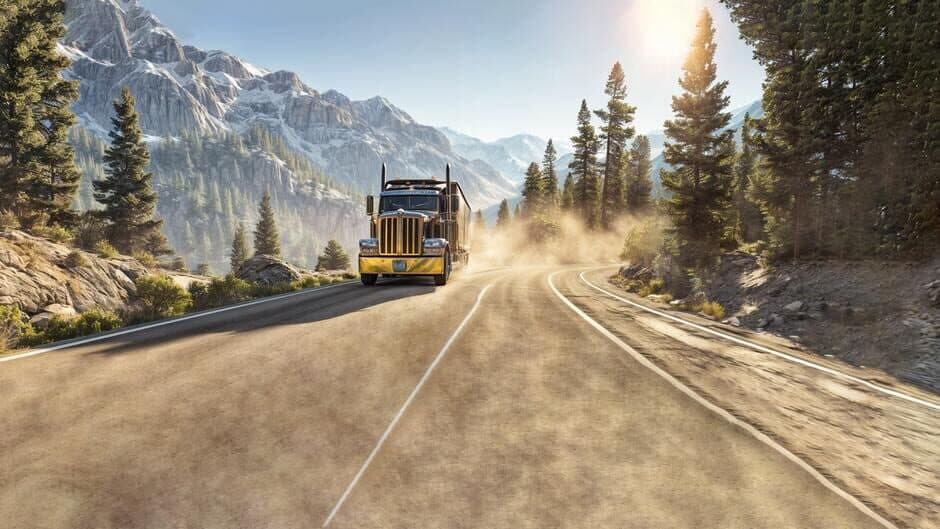 Truck Simulator 25 VR: American Driver artwork 1