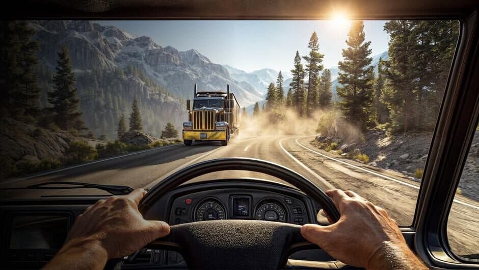 Truck Simulator 25 VR: American Driver artwork 3