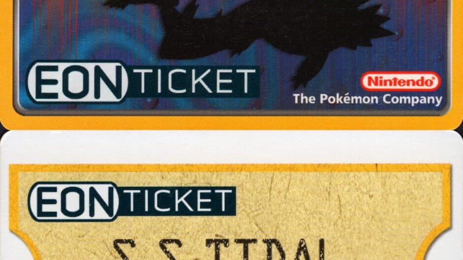 Pokémon Ruby & Sapphire: Eon Ticket artwork 3