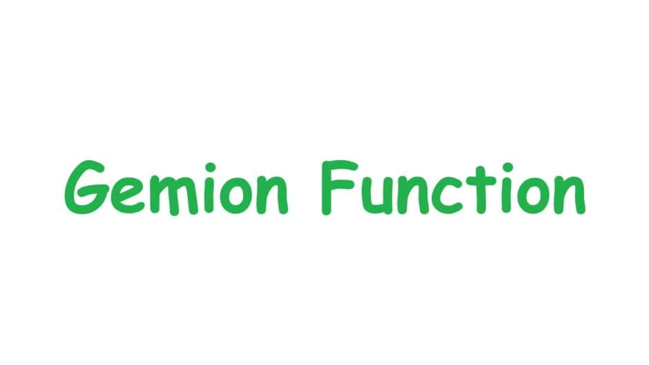 Gemion Function artwork 1