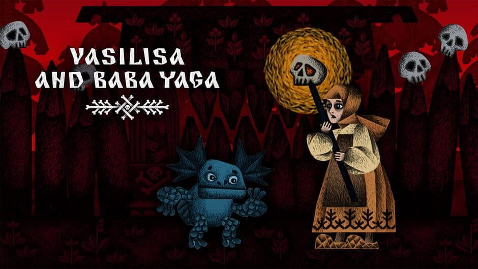 Vasilisa and Baba Yaga artwork 1