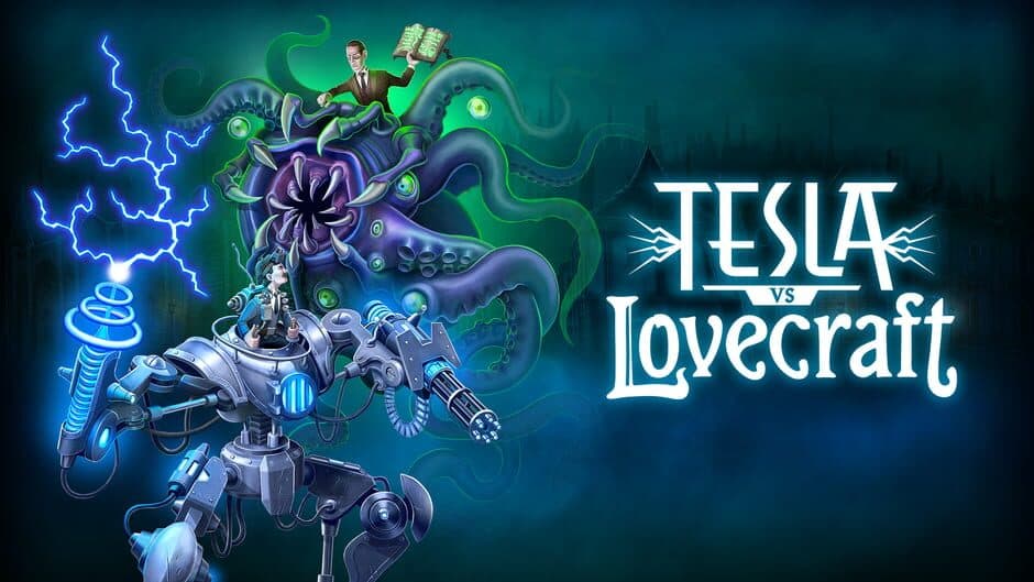 Tesla vs. Lovecraft artwork 2