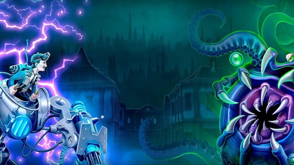 Tesla vs. Lovecraft artwork 1