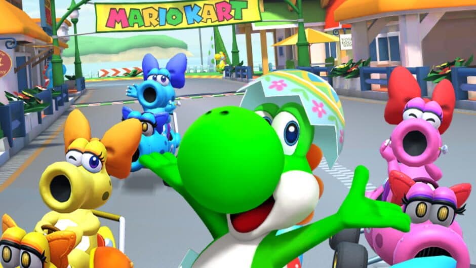 Mario Kart Tour: Yoshi Tour artwork 1