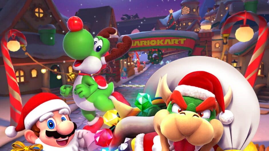 Mario Kart Tour: Winter Tour artwork 1