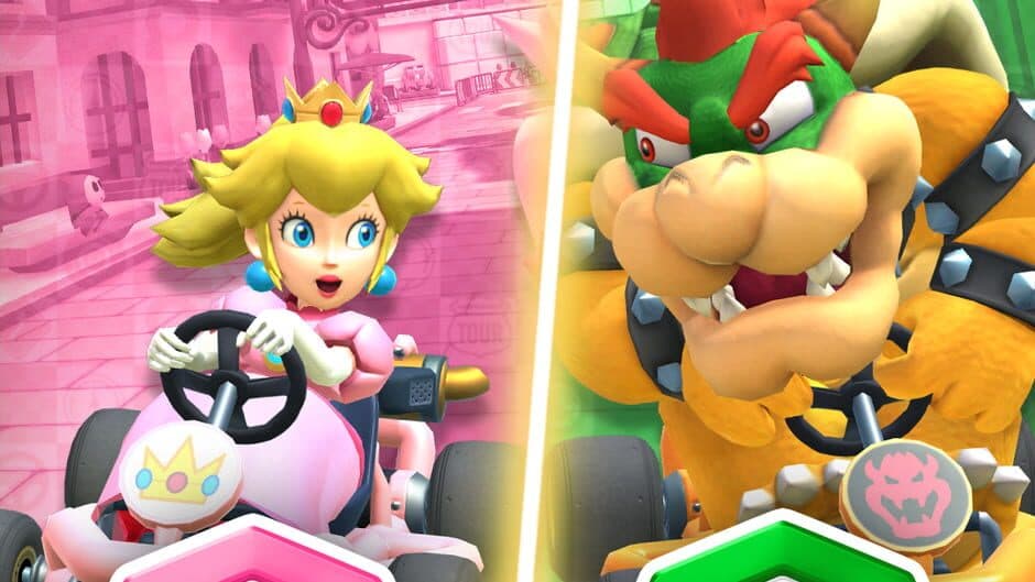Mario Kart Tour: Peach vs. Bowser Tour artwork 1