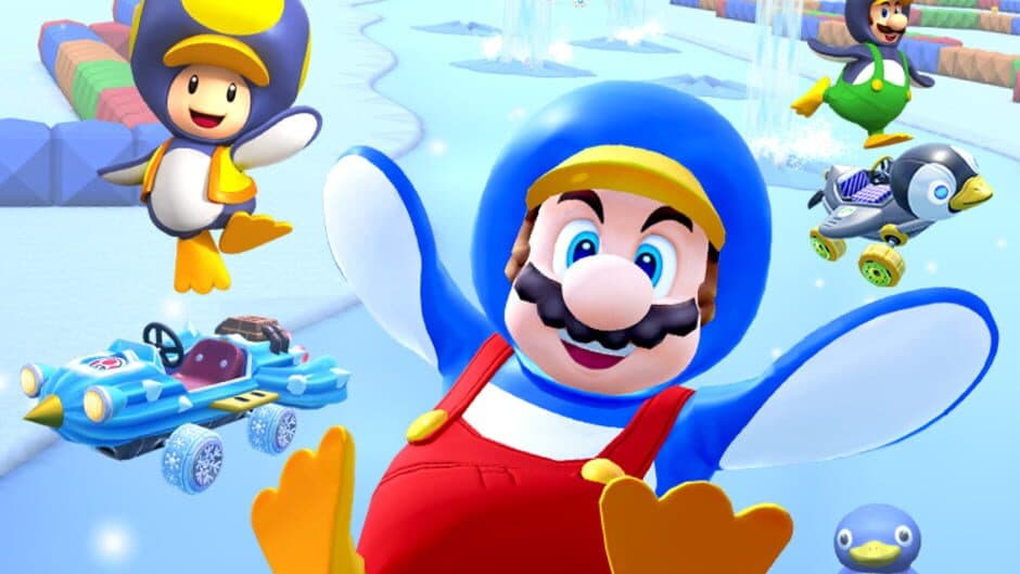 Mario Kart Tour: Frost Tour artwork 1