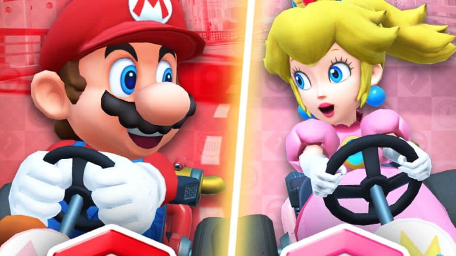 Mario Kart Tour: Mario vs. Peach Tour artwork 1