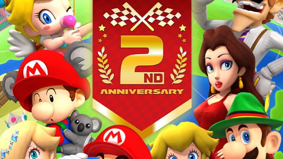 Mario Kart Tour: 2nd Anniversary Tour artwork 1