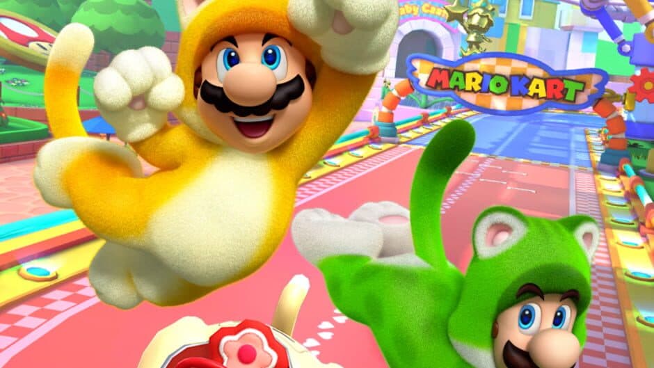 Mario Kart Tour: Cat Tour artwork 1