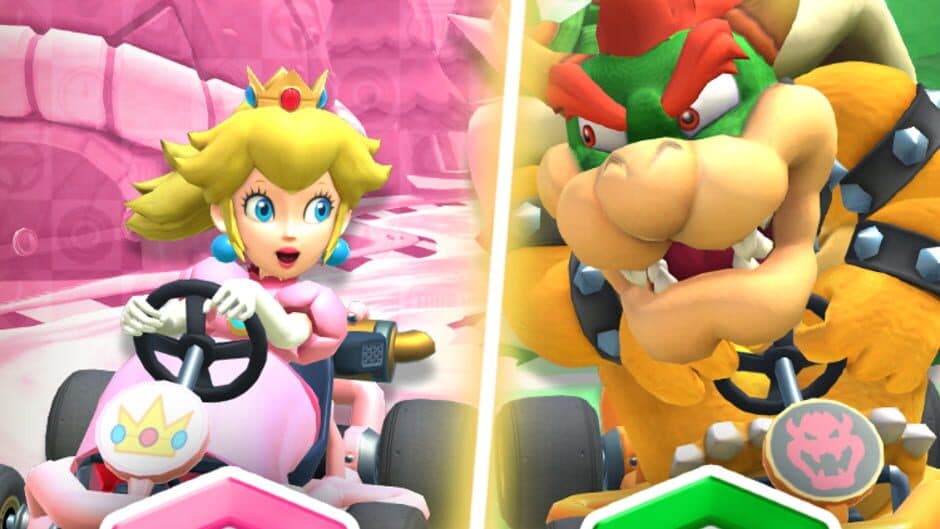 Mario Kart Tour: Peach vs. Bowser Tour artwork 1