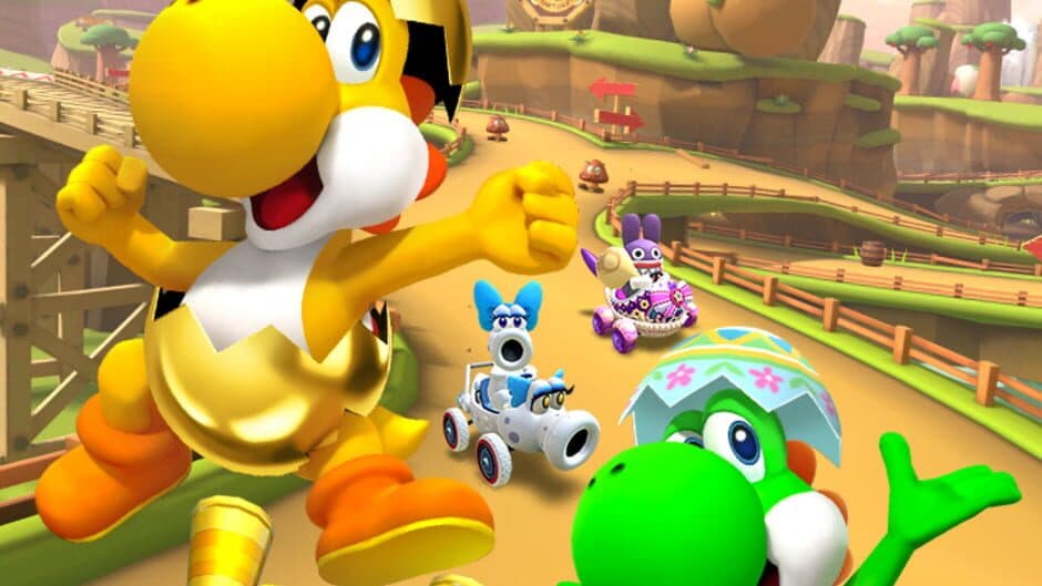 Mario Kart Tour: Yoshi Tour artwork 1