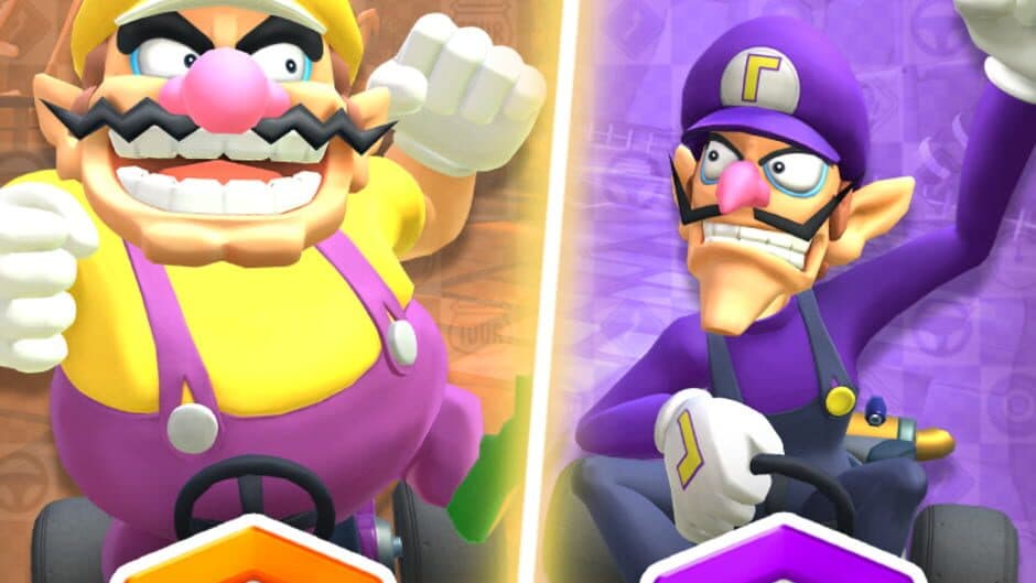 Mario Kart Tour: Wario vs. Waluigi Tour artwork 1