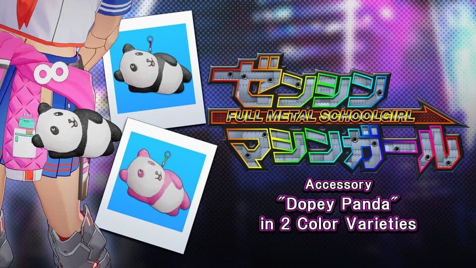 Full Metal Schoolgirl: Accessory - "Dopey Panda" in 2 Color Varieties artwork 1