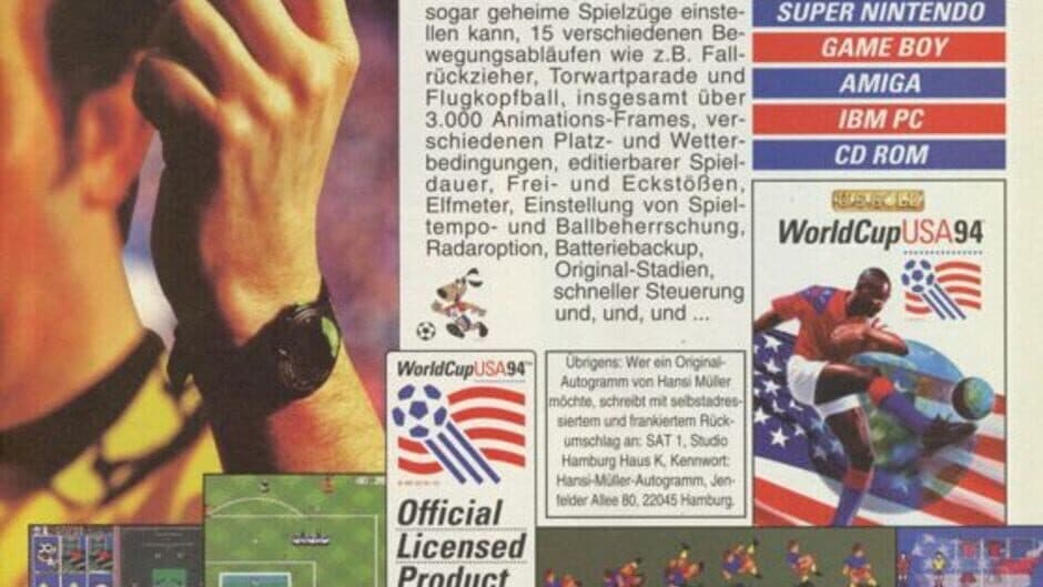 World Cup USA 94 artwork 2