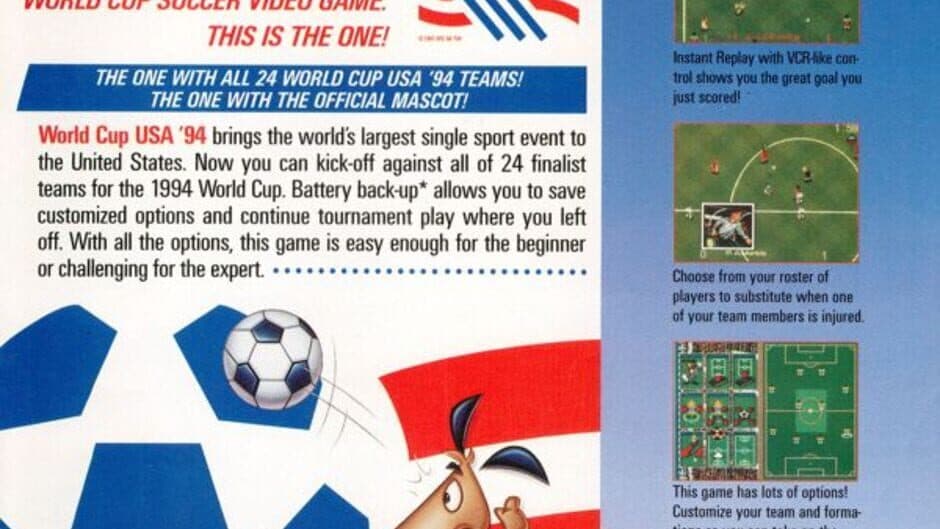 World Cup USA 94 artwork 1