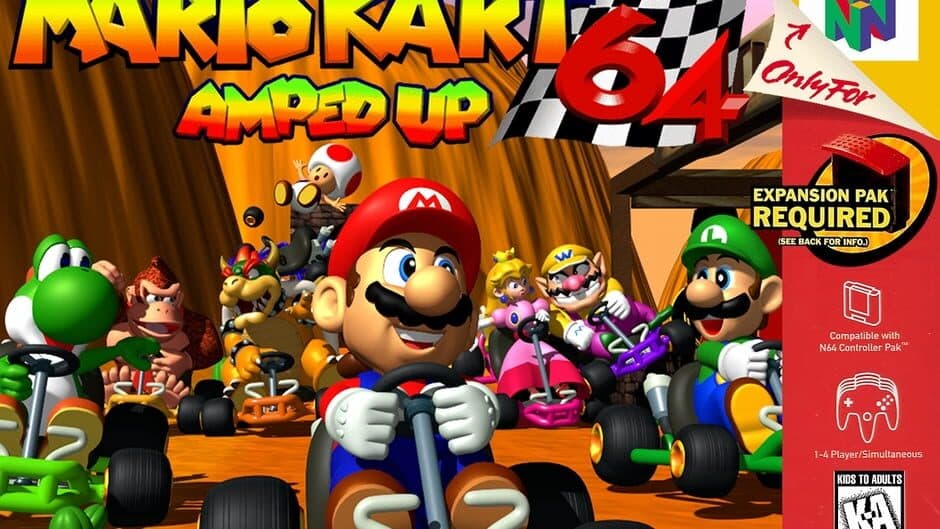 Mario Kart 64: Amped Up - Version 3 artwork 1