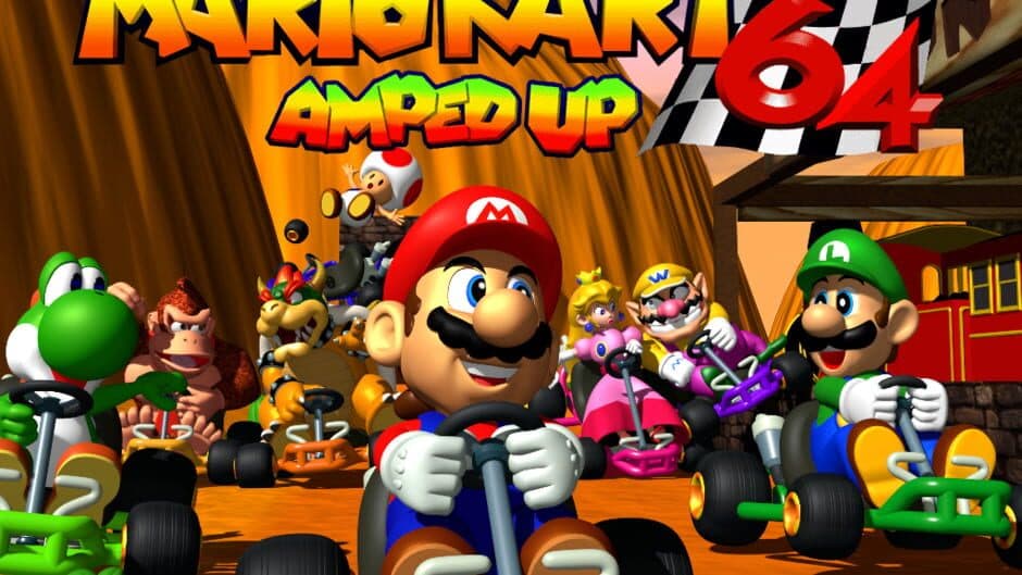 Mario Kart 64: Amped Up - Version 3 artwork 2