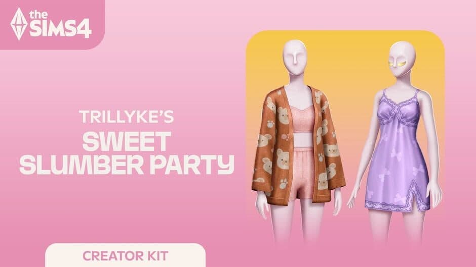 The Sims 4: Sweet Slumber Party Kit artwork 1