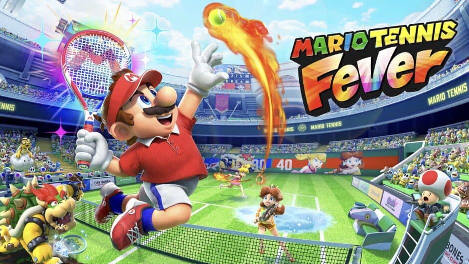 Mario Tennis Fever artwork 2