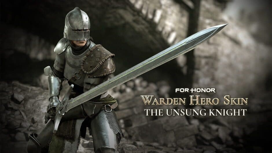For Honor: The Unsung Knight - Warden Hero Skin artwork 1
