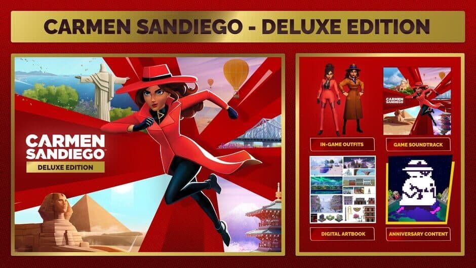Carmen Sandiego: Deluxe Edition artwork 1