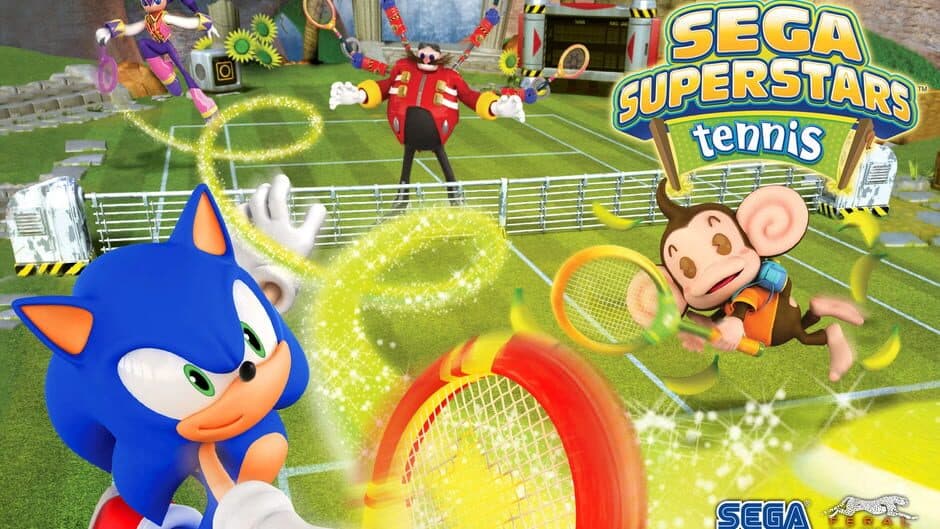 Sega Superstars Tennis artwork 4