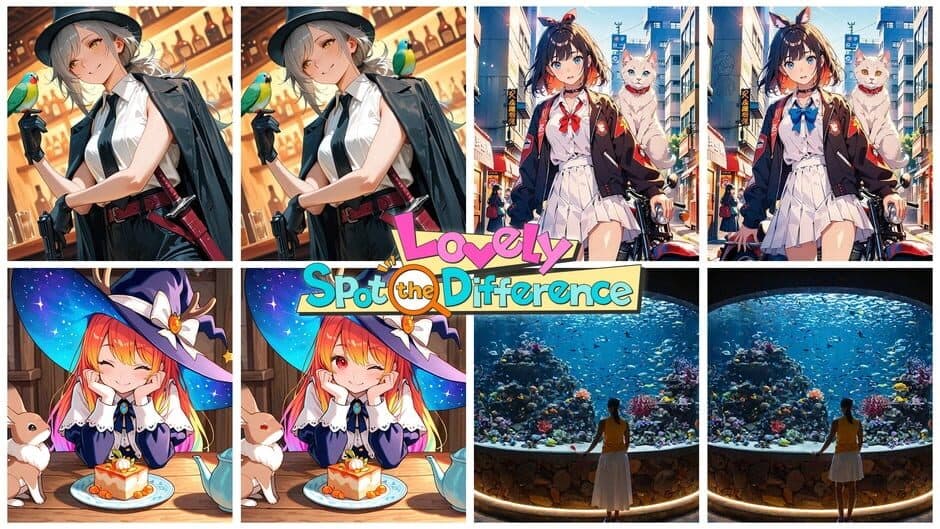 Lovely Spot the Difference artwork 1