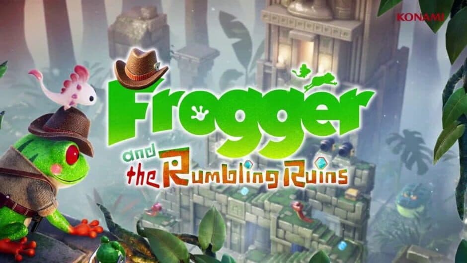 Frogger and the Rumbling Ruins artwork 1