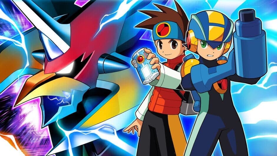 Rockman EXE 6: Dennoujuu Falzer artwork 2