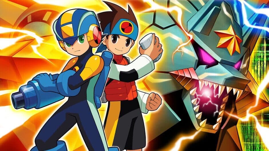 Rockman EXE 6: Dennoujuu Glaga artwork 2