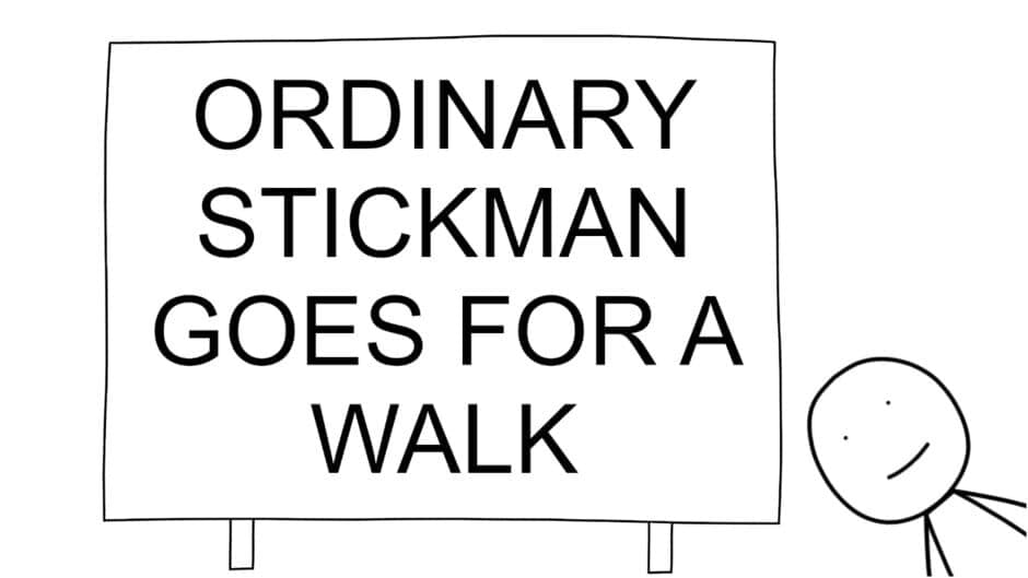 Ordinary Stickman Goes For A Walk artwork 1