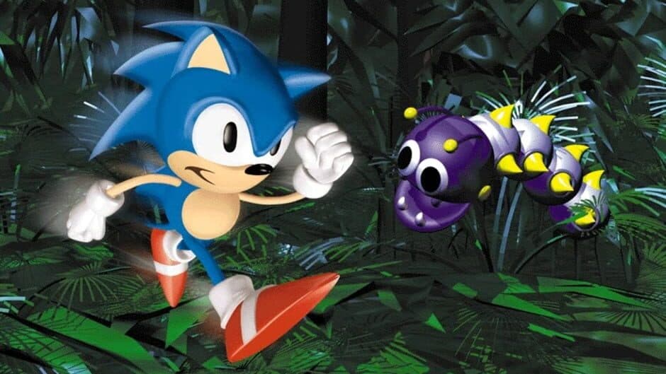 Sonic 3D Blast artwork 1
