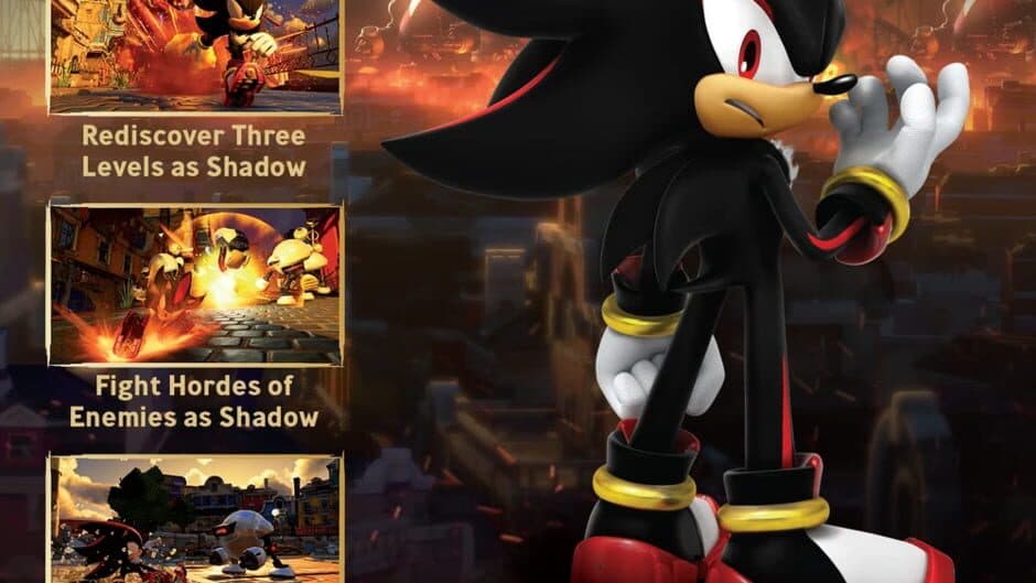 Sonic Forces: Episode Shadow artwork 1
