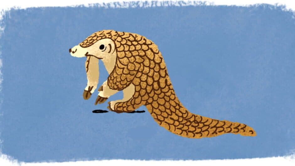 Pangolin Love: Day 3 - China artwork 1