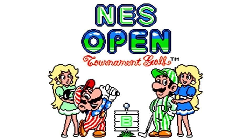 NES Open Tournament Golf artwork 2