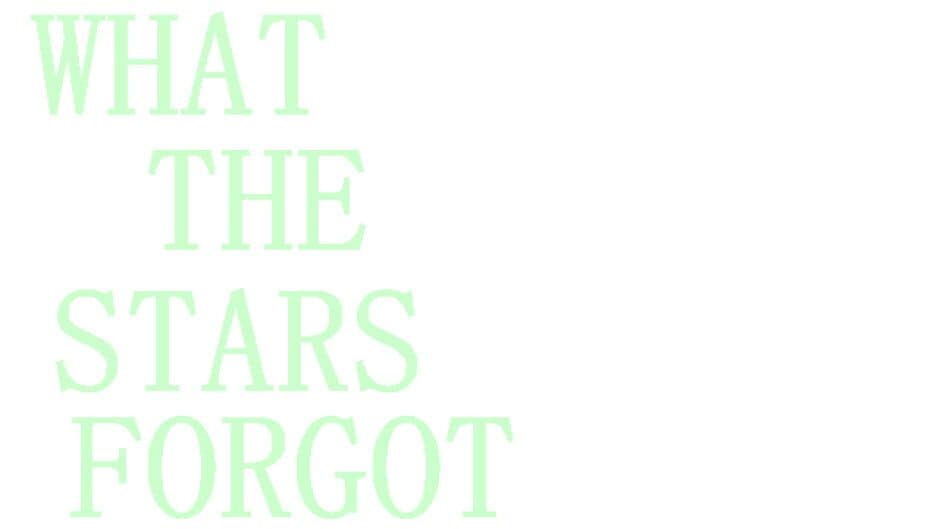 What the Stars Forgot artwork 1