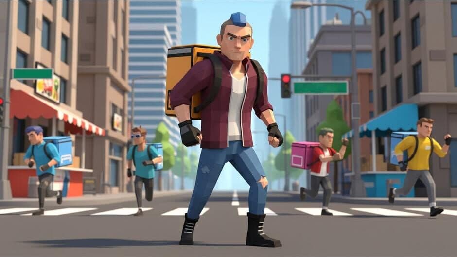 Delivery Dash: Battle Couriers artwork 2