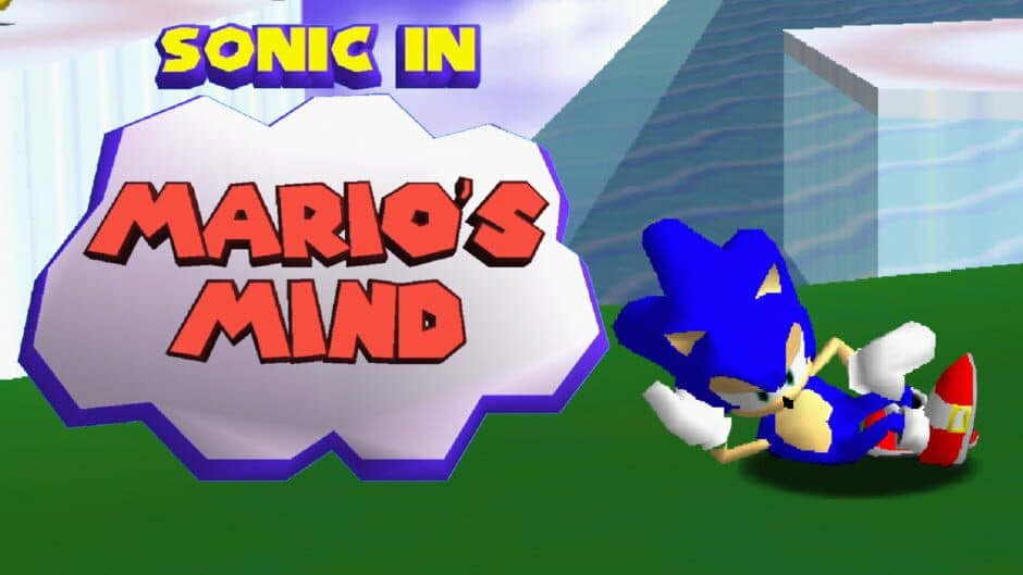 Sonic in Mario's Mind artwork 1