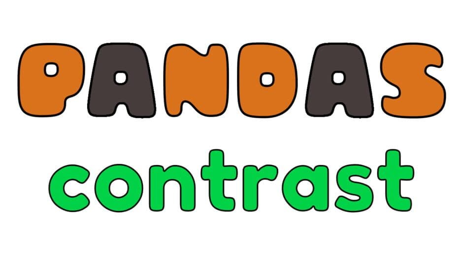 Pandas Contrast artwork 1